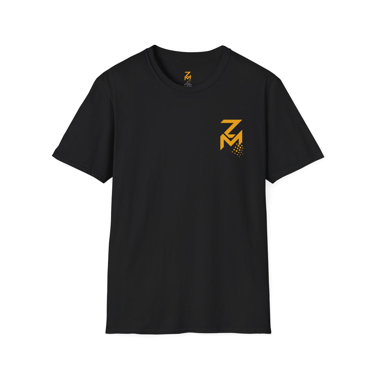 Zcash Magazine T-Shirt - Yellow On Black