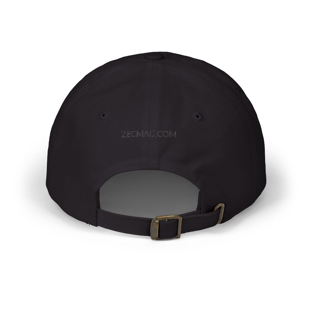 Zcash Encrypted Hat - Dark Charcoal on Black