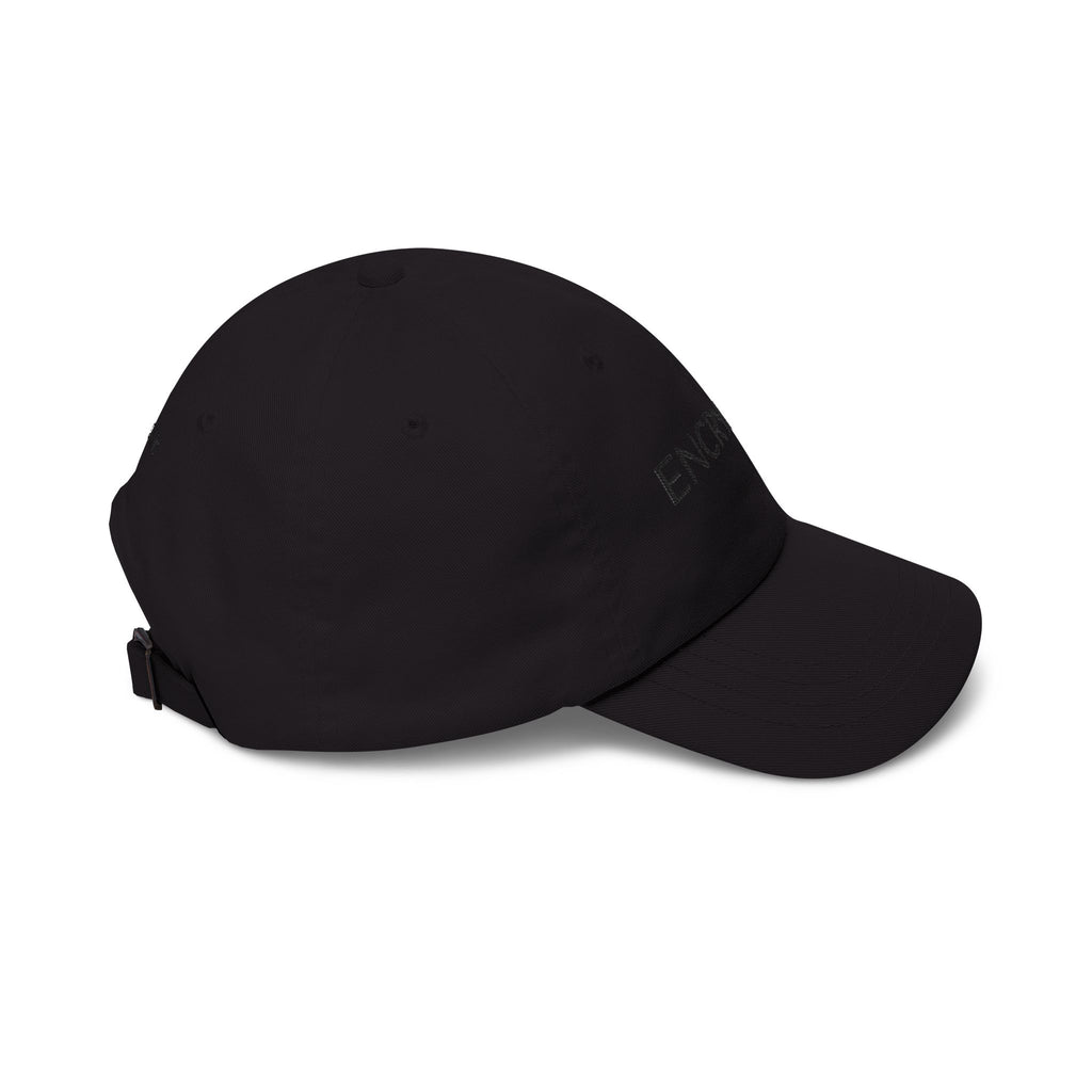 Zcash Encrypted Hat - Dark Charcoal on Black