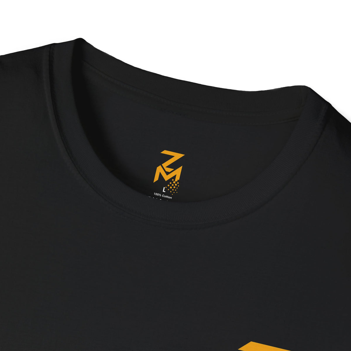 Zcash Magazine T-Shirt - Yellow On Black